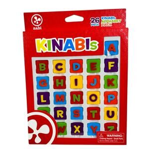 5 for $25| Nabi Fuhu KINABI 26 Piece Alphabet Letter Pack